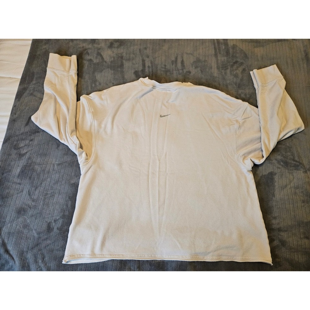 Nike Yoga Artist In Residence Robbie Simon Sweatshirt Cream Rainbow Medium - Picture 6 of 6